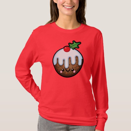 Le pullover de Kawaii de Noël des femmes mignonnes (Devant)