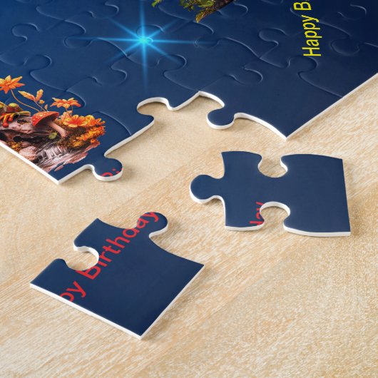 Le puzzle à thème Jungle peut être personnalisé (Côté)