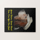 Le Puzzle Basset Hound A Été Fait Que (Horizontal)