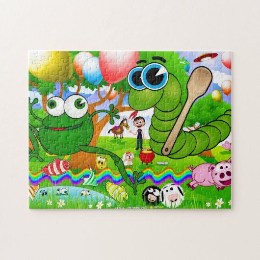 Le puzzle courant du serpent (ide Zmija) (Horizontal)