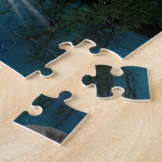 Le puzzle d'ange de conversation (Côté)