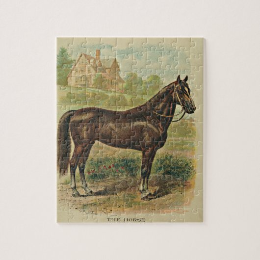 Le puzzle de cheval (Vertical)