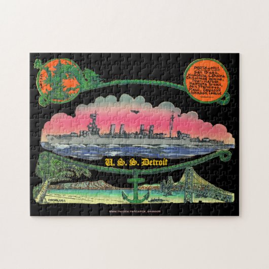 Le puzzle de Detroit américain "Dirty D" (Horizontal)