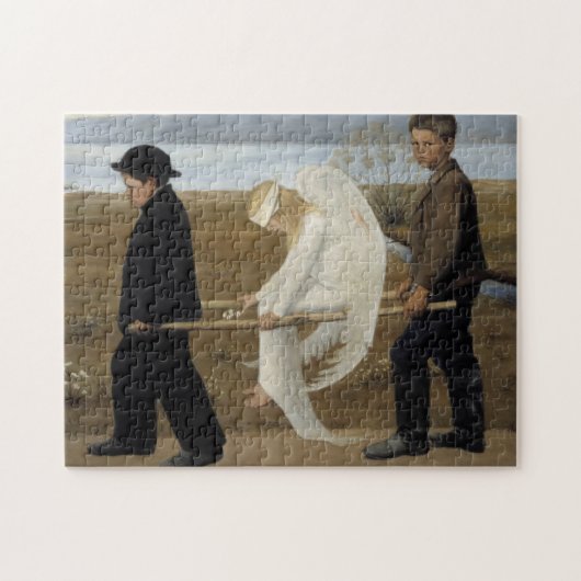 Le puzzle de l’Ange blessé de Simberg (Horizontal)