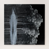 Le puzzle de la forêt blanche (nuit) (Horizontal)