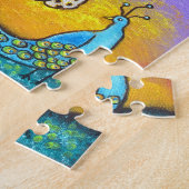 Le puzzle de la Reine de paon (Côté)