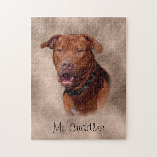 Le puzzle de l'amoureux des chiens (Vertical)