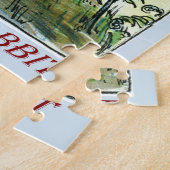 Le puzzle de lapin de velventine (Côté)