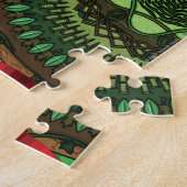 Le puzzle de mandalas d'éléments (Côté)