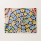 Le puzzle de serpent d'alphabet de l'art de Denis (Horizontal)