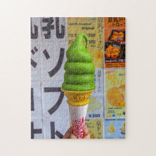 Le puzzle de Tokyo Matcha Swirl par des coups de f (Vertical)