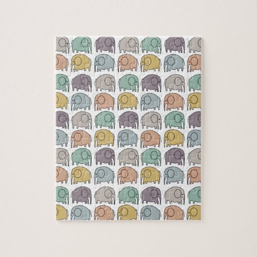 Le puzzle d'éléphant le plus dur dans le monde (Vertical)