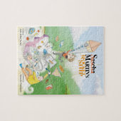 Le puzzle denteux des enfants d'amusement (Horizontal)