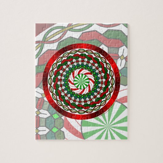 Le puzzle des couleurs de Noël (Vertical)