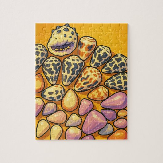 Le puzzle des palettes d'océan (Vertical)