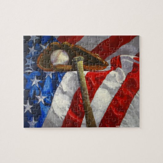Le puzzle du fan de baseball (Horizontal)