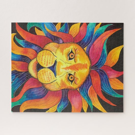 Le Puzzle du lion (Horizontal)