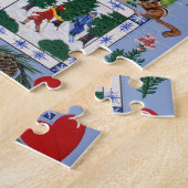 Le puzzle extérieur d'édredon (Côté)