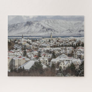 Le puzzle islandais - Reykjavik en hiver