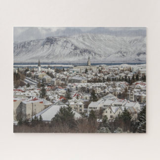 Le puzzle islandais - Reykjavik en hiver