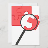 Le puzzle rapièce des invitations (Devant)