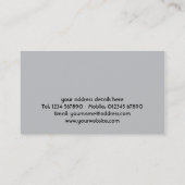 Le puzzle rapièce le carte de visite (Dos)