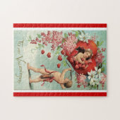Le puzzle vintage de Valentine (Horizontal)