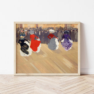 Le Quadrille au Moulin-Rouge   Louis Abel-Truchet Poster