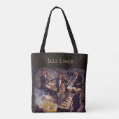 Le Quartet - Jazz Music vit le Sac fourre-tout (Dos)