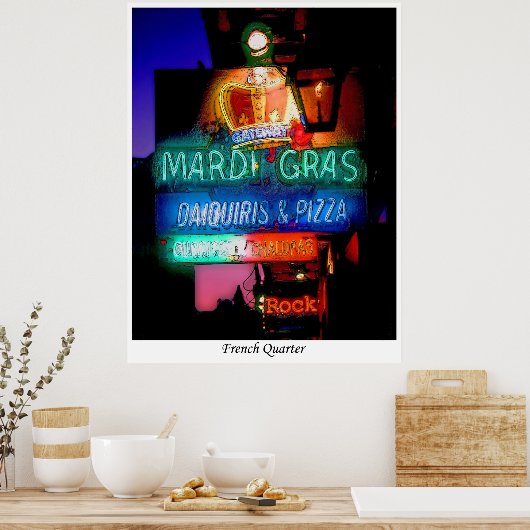 Le quartier français, affiche (Cuisine)