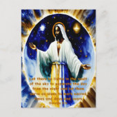 Le quatrième jour Carte postale de l'art chrétien (Devant)