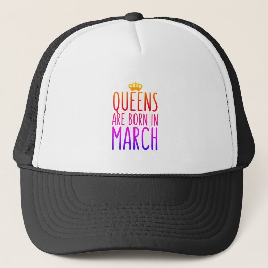 Le Queens sont en mars casquette né (Devant)