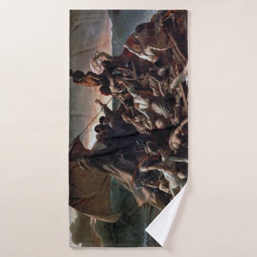 Le radeau de la Méduse, Theodore Gericault (Serviette de bain)
