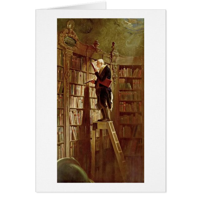 Le rat de bibliothèque par Carl Spitzweg (Devant)