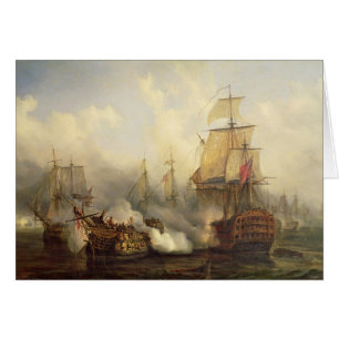 Le Redoutable chez Trafalgar, le 21 octobre 1805