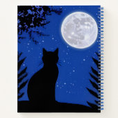 Le regard de chat au journal de la Pleine lune (Dos)