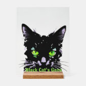 Le Regard du Chat Noir (Recto)