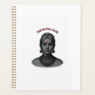 Le Regard Royal - Reine Indienne en Ligne Art