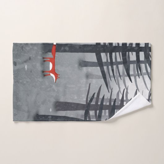 Le renard et la forêt (Serviette à main)