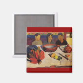 'Le Repas' - Magnet Paul Gauguin (Recto/Verso)