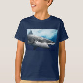 Le requin de Taureau unisexe badine le T-shirt (Devant)