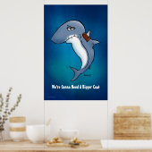 Le Requin Va Avoir Besoin D'Une Poster De Cartoon  (Cuisine)