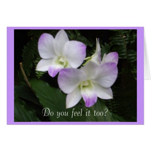 Le Ressentez-Vous Aussi ? Carte (Devant Horizontal)