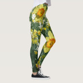 Le ressort de jonquilles fleurit Legging (Droite)