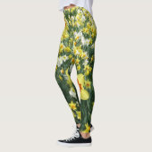 Le ressort de jonquilles fleurit Legging (Gauche)