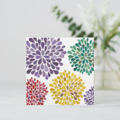 Le ressort de mariage se développe invitation (Debout devant)