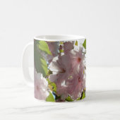 Le ressort rose fleurit la tasse (Devant gauche)