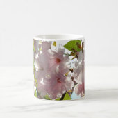 Le ressort rose fleurit la tasse (Centre)