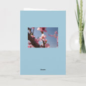 Le ressort se développe carte d'hospitalité de (Dos)