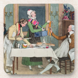 Le Restaurant, café. door Rodwell en Martin, 1820  Bier Onderzetter